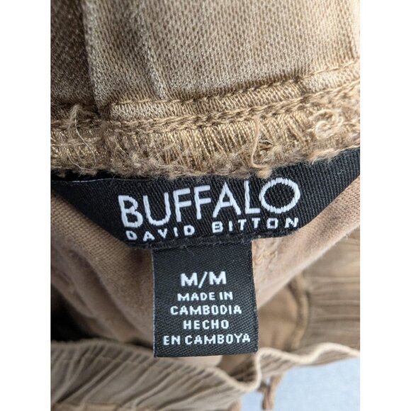 Buffalo David Bitton Pants Mens Medium Brown Jogger Drawstring Tencel Blend - Picture 11 of 13